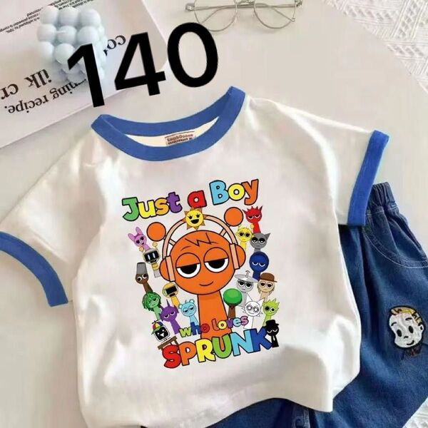 スプランキー 半袖Tシャツ 子供 キッズ 柔らかい半袖 140センチ