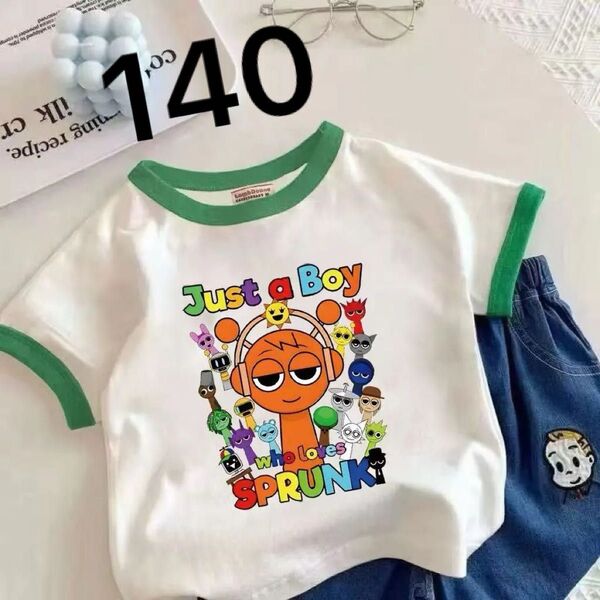 スプランキー 半袖Tシャツ 子供 キッズ 柔らかい半袖 140センチ
