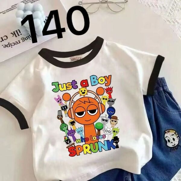 スプランキー 半袖Tシャツ 子供 キッズ 柔らかい半袖 140センチ