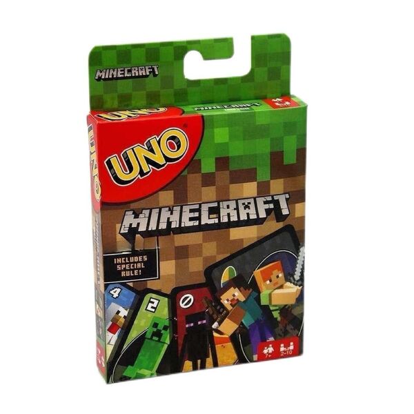 新品未使用 ウノ マインクラフト UNO Minecraft
