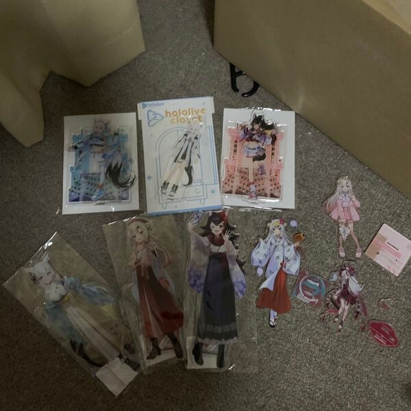 ホロライブ 白上フブキ、大神ミオ、百鬼あやめアクスタ