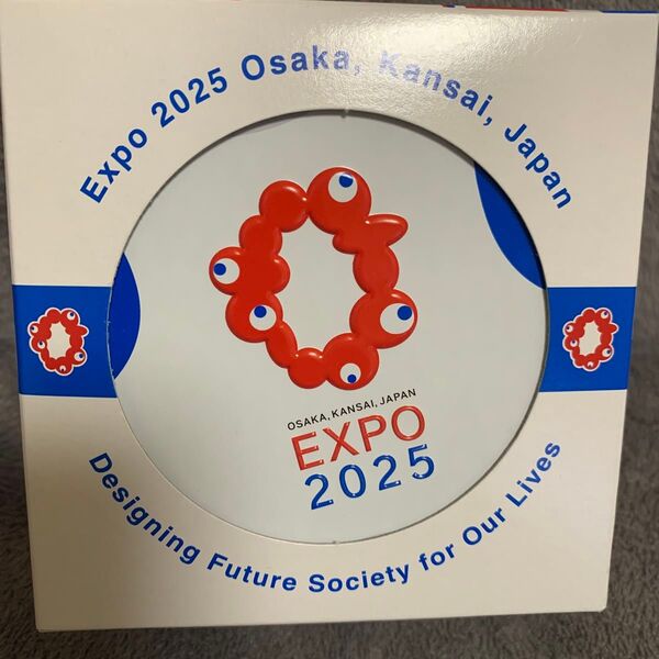 EXPO2025ミャクミャク ミニゴーフル缶新品未使用未開封ミャクミャクを缶にデザインした