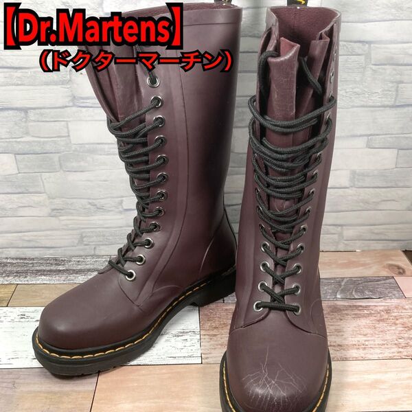 【Dr.Martens】ドクターマーチン レインブーツ 14ホール UK4