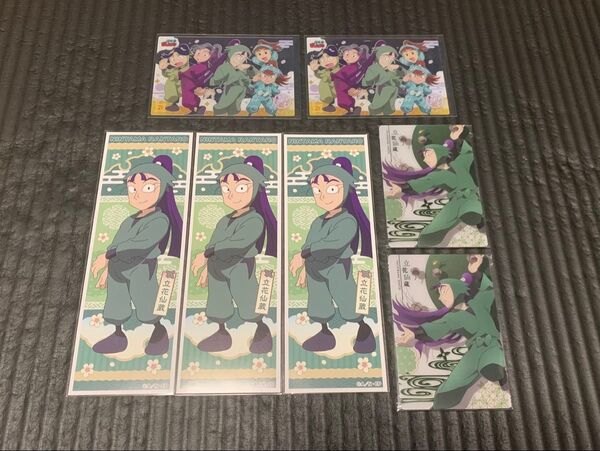 忍たま乱太郎 立花仙蔵 作法委員会 ウエハースカード クリアカード ロングステッカー