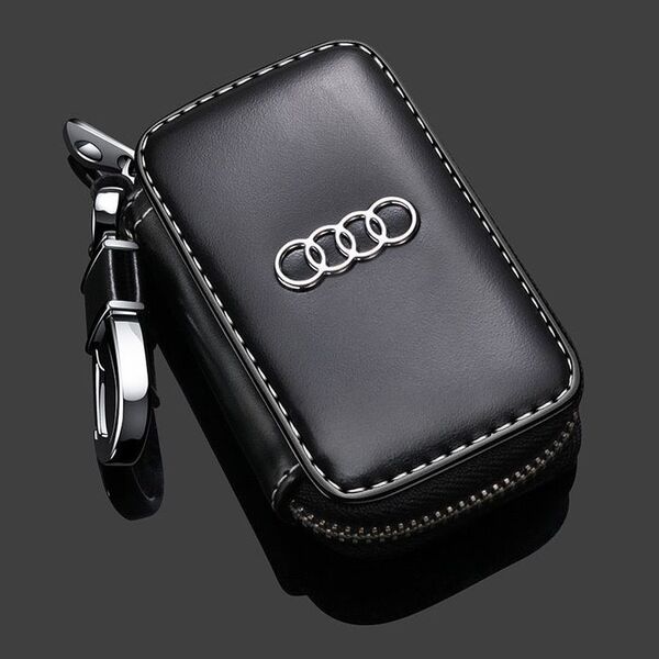アウディ(AUDI)キーケース レザー 革 キーカバー 高級 オシャレ1