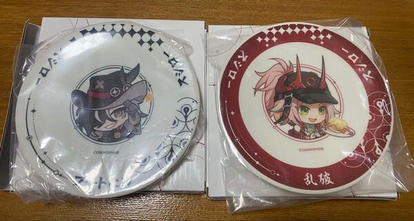 ◎崩壊スターレイル スシロー コラボ ブートヒル&乱破 シークレット お皿 2枚セット