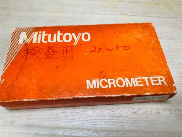 ミツトヨ Mitutoyo 標準外側 マイクロメーターM320-50A
