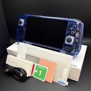 新品 Anbernic RG556 クリアブルー