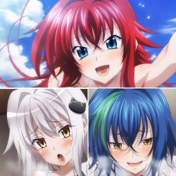 ハイスクールDxD リアス・グレモリー 塔城小猫 ゼノヴィア まとめ売り ブロマイド 写真 L判 同人 アニメ