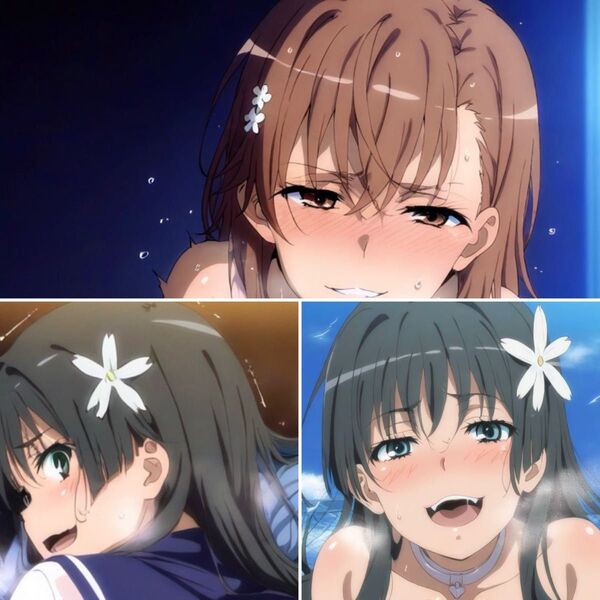 とある科学の超電磁砲 御坂美琴 佐天涙子 まとめ売り ブロマイド 写真 L判 同人 アニメ