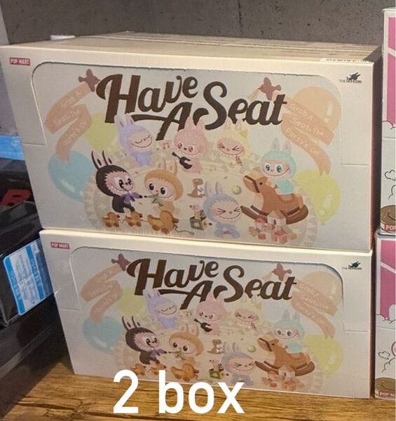 LABUBU THE MONSTERS Have A Seat ぬいぐるみ 2 box