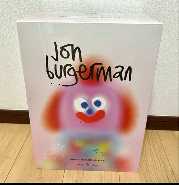 MEGA SPACE MOLLY 400% Jon Burgerman