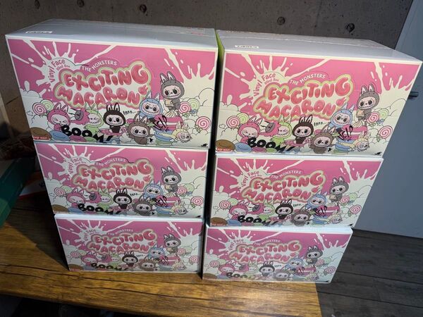 THE MONSTERS Exciting Macaron ぬいぐるみ シリーズ 6 box