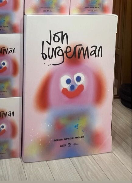 MEGA SPACE MOLLY 1000% Jon Burgerman
