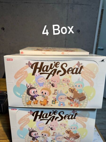 THE MONSTERS Have a Seat ぬいぐるみ シリーズ アソートボックス 4 box