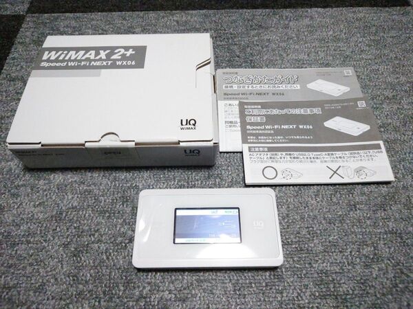 NEC WiMAX2+ WX06 / ポケットWi-Fi 美品①