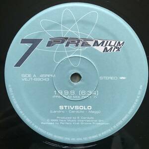 【12inch】Stivsolo/1.9.9.9.(Premium Mix) Italy盤