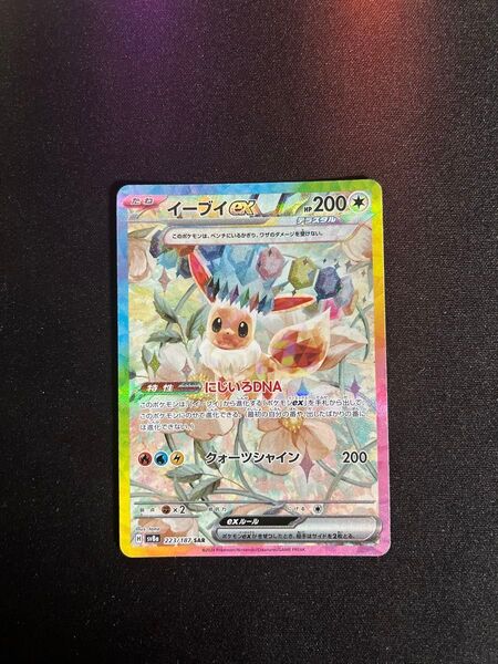 イーブイex SAR テラスタルフェスex ポケモンカード