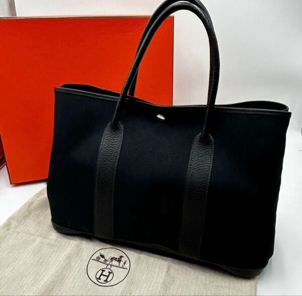 HERMES ガーデンパーティPM ブラック