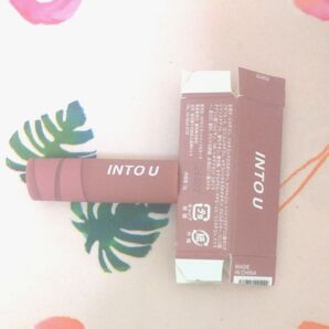 INTO U マットリップ&チーク