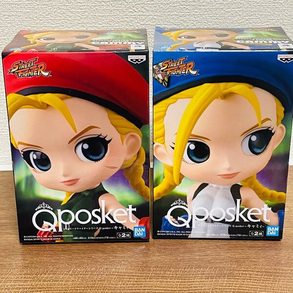 ストリートファイター Qposket キャミィ 2種セット フィギュア