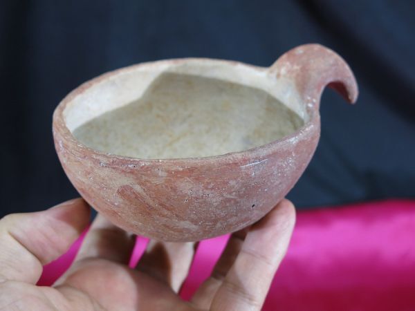 RITAO タイ古陶磁 バンチェン土器 片耳壷 時代箱 C 6568C RITAO タイ古陶磁 バンチェン土器 片耳壷 時代箱 C 6568C 紀元前