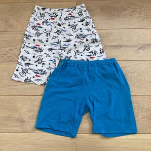 パジャマ ズボン ハーフパンツ 夏用 120cm
