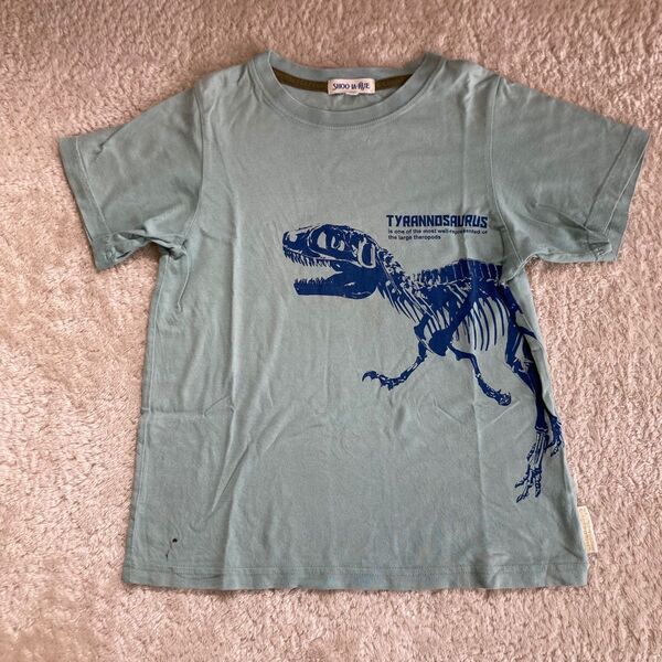 シューラルー 半袖Tシャツ 恐竜 120cm