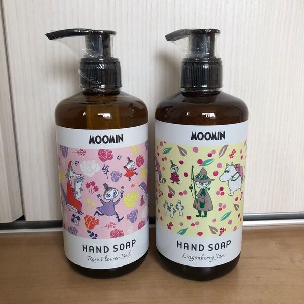 ムーミン ハンドソープ 野ばらの庭 こけもものジャム 300mL