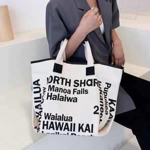 LOCO HAWAII ロコハワイ ロゴプリント トートバッグ ハワイ