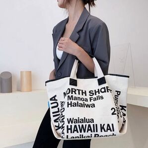 LOCO HAWAII ロコハワイ ロゴプリント トートバッグ ハワイ