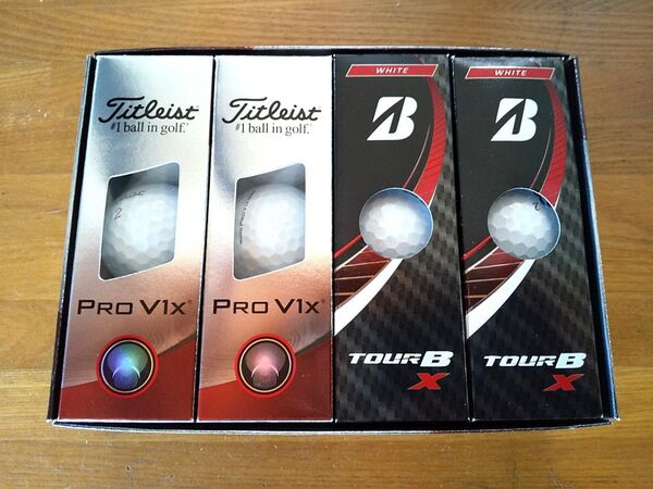 ★タイトリスト★Pro V1X★6個★TITLEIST★ブリヂストン★ツアー B X★6個★
