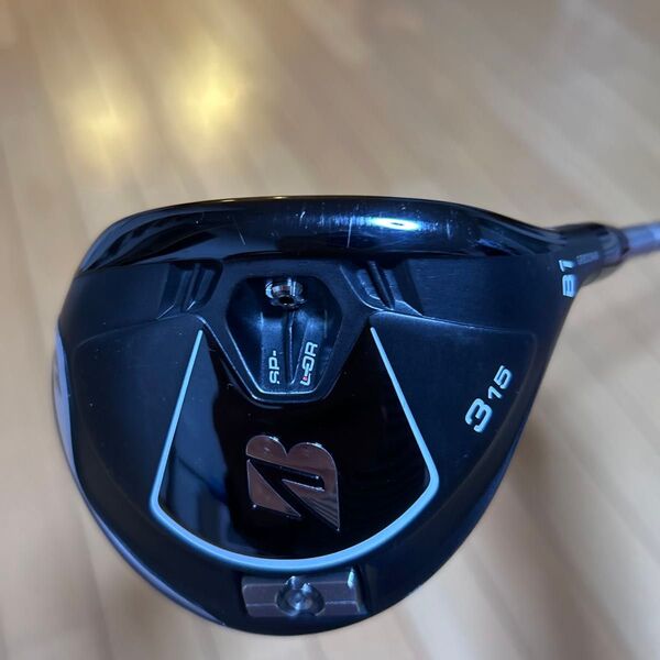 美品 ブリヂストンゴルフ B1 フェアウェイウッド 3番 15° TOUR AD UB-6 フレックスS ヘッドカバーなし