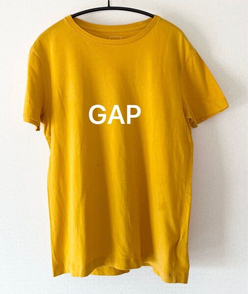 ギャップ GAP Tシャツ 半袖 無地 イエロー カットソー XS コットン100 綿