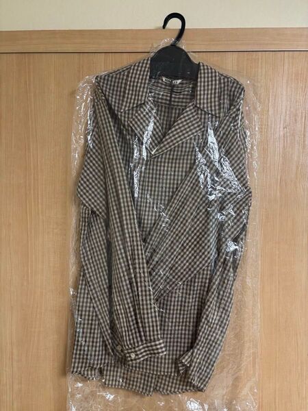 auralee 25ss AIRY LIGHT COTTON CHECK P/O SHIRT