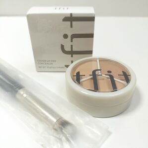 訳ありtfit カバーアッププロ コンシーラーパレットGECOMOブラシセット