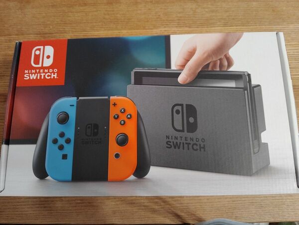 未使用 Nintendo Switch 本体 Joy-Con ネオンブルー/ネオンレッド