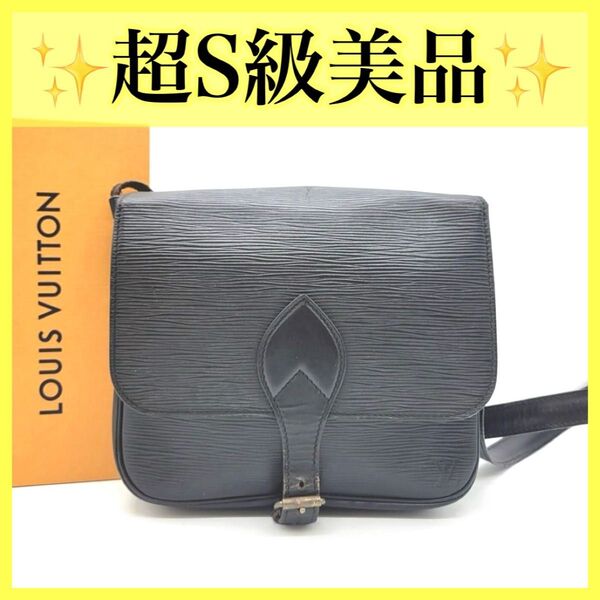 ルイヴィトン ショルダーバッグ エピ カルトシエール ノワール LOUIS VUITTON