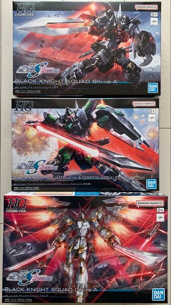 【新品未開封】HG 1/144 ブラックナイトスコード ルドラ シヴァ カルラ セット 機動戦士ガンダムSEED FREEDOM