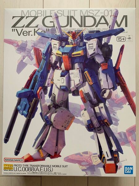 【新品未開封】 MG 1/100 MSZ-010 ダブルゼータガンダム Ver.Ka 機動戦士ガンダムZZ