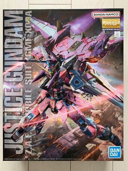 【新品未開封】MG 1/100 ジャスティスガンダム 機動戦士ガンダムSEED