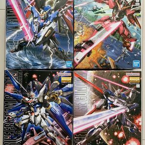【新品未開封】MG 1/100 ストライクフリーダム インフィニットジャスティス フォースインパルス デスティニーガンダム
