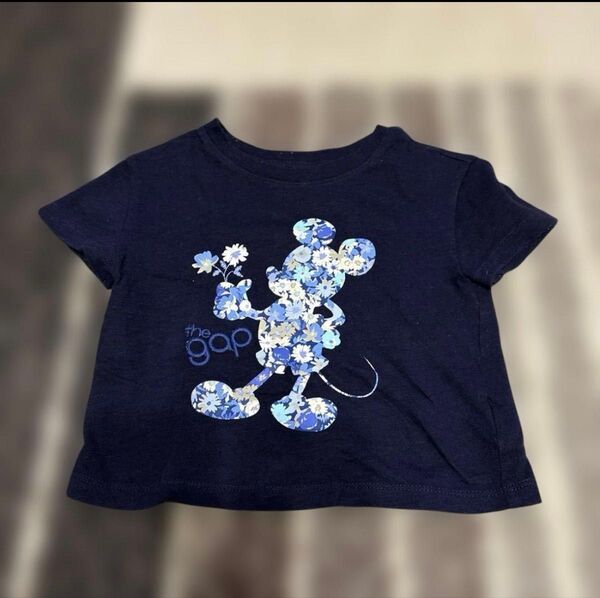 Baby GAP ディズニー Tシャツ 半袖 95cm 花柄 トップス カットソー