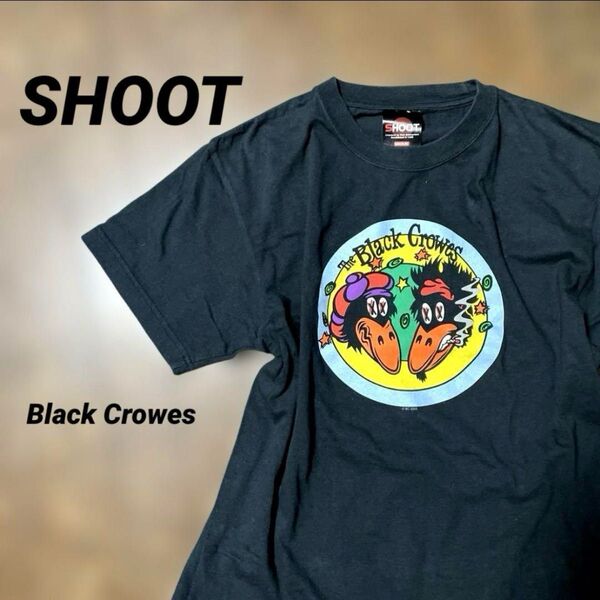 SHOOT Black Crowes バンドT ツアーT US古着 ビンテージ Tシャツ バンドTシャツ ビンテージ