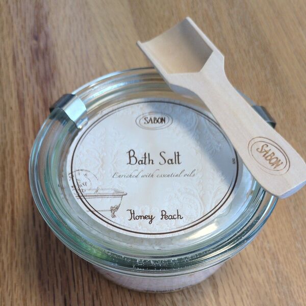 SABON バスソルト ハニーピーチ