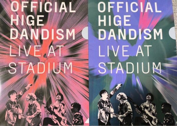 Official髭男dism LIVE AT STADIUM2025 ヤンマースタジアム長居 クリアファイル