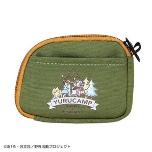 新品未使用 ワークマン ゆるキャン△SEASONS3 コラボコインケース カーキ