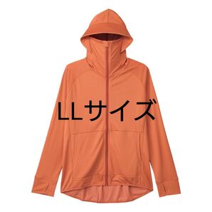 ワークマン レディース クールUVサンシェードパーカー オレンジ