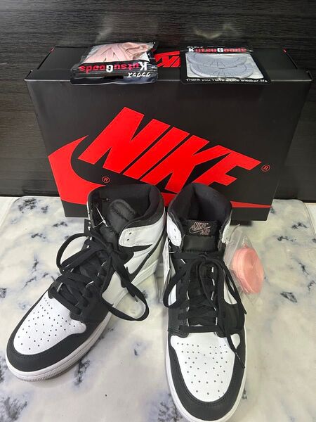 24時間以内発送 新品 NIKEエアジョーダン1 AJ1 high ブリーチドコーラル 28.5 JORDAN OG HIGH