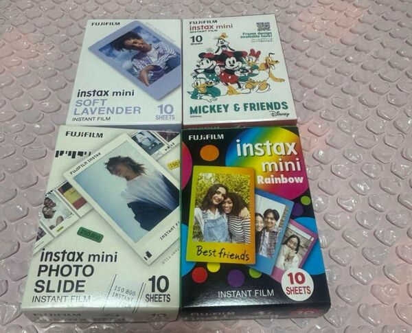 FUJIFILM instax mini チェキフィルム 10枚 × 4 (40枚)
